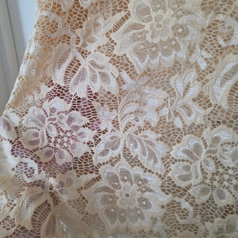 Heimish USA Lace Long-sleeved Button Up Blouse Women's Large - Picture 4 of 6